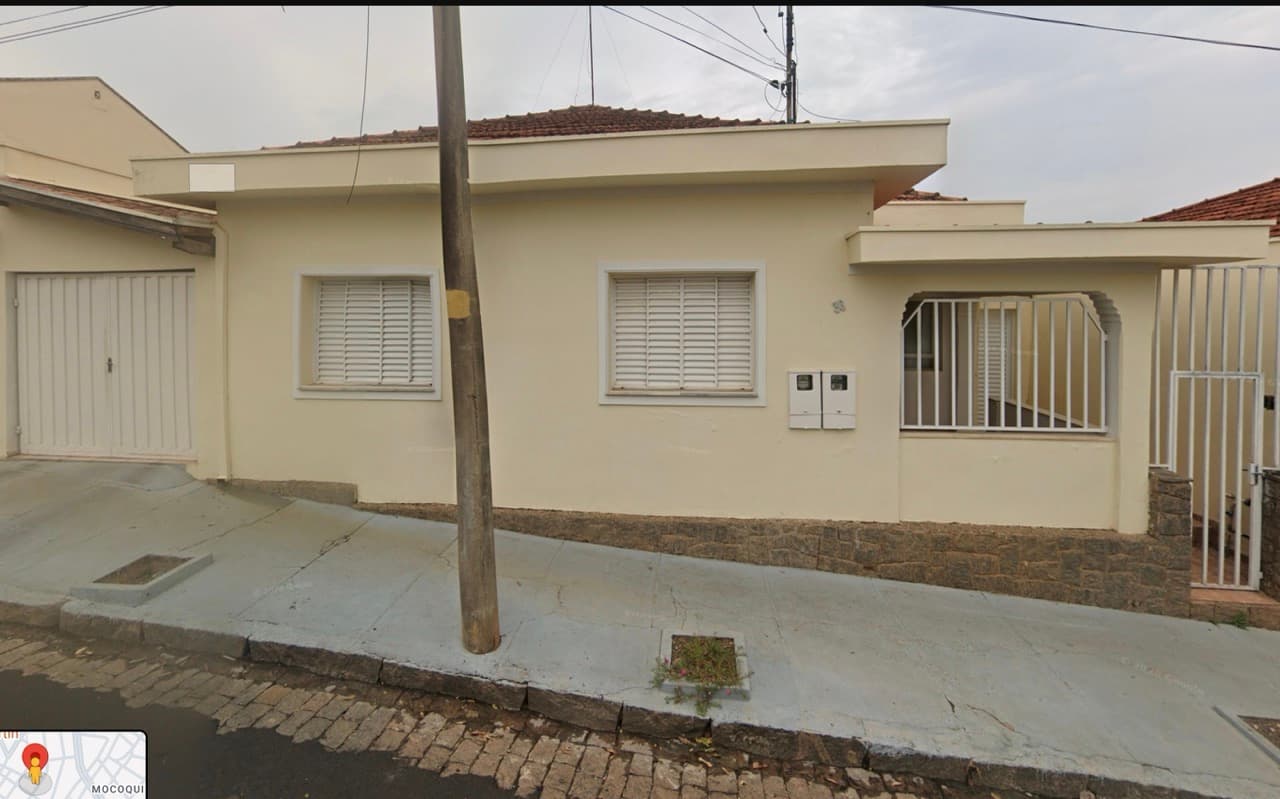 Casa em terreno de 260m² em Leilão — Rua Tenente José Ferraz, nº 36, Centro, Mococa