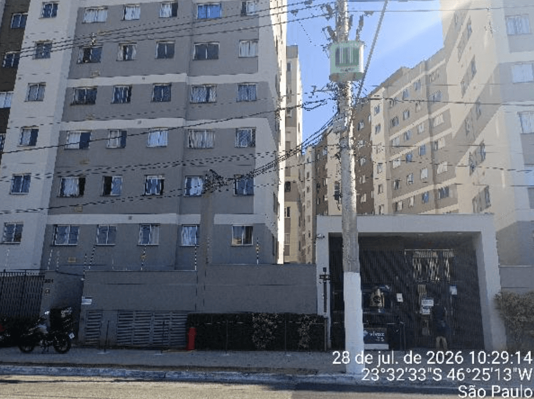 Apartamento de 34m² em Leilão — Rua Salvador Gianetti, nº 2100, Guaianases, São Paulo