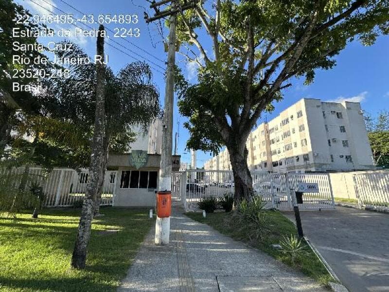 Apartamento de 41m² em Leilão — Estrada da Pedra N. 2243 Apto. 412, BL 1, Santa Cruz, Rio de Janeiro
