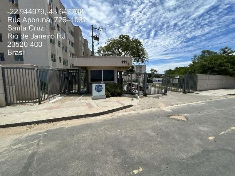 Apartamento de 41m² em Leilão — Rua Aporuna N. 111 Apto. 504, BL 03, Santa Cruz, Rio de Janeiro