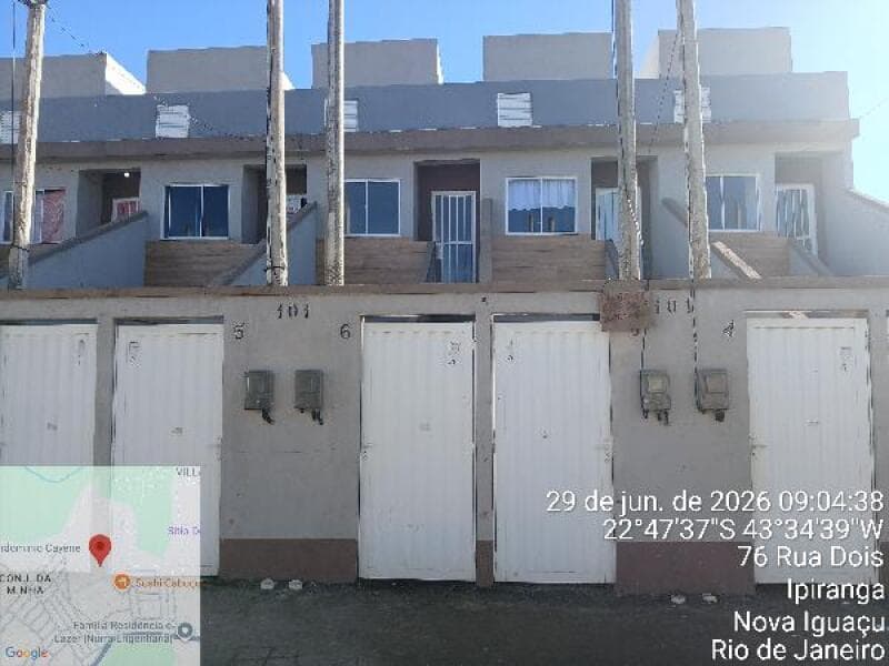 Prédio de 36m² em Leilão — Rua Quatro N. 101, CS 06 LT 01, Ipiranga, Nova Iguaçu