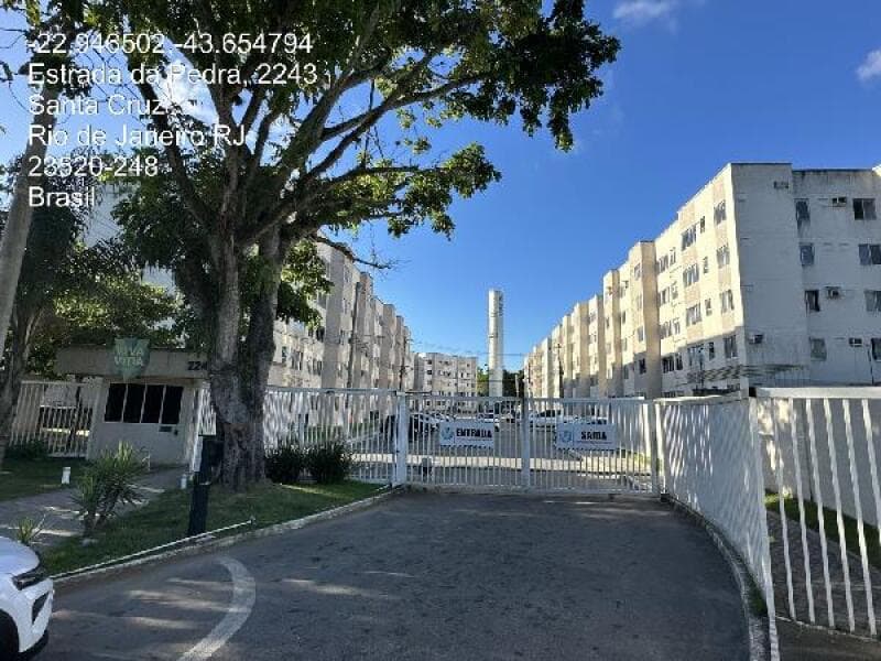 Apartamento de 41m² em Leilão — Estrada da Pedra N. 2243 Apto. 208, Bl 01, Santa Cruz, Rio de Janeiro