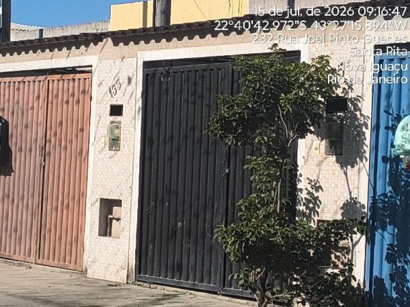 Casa em leilão extrajudicial em Vila de Cava, Nova Iguaçu — Rua Joel Pinto Guedes, nº 133, LT 21 QD D