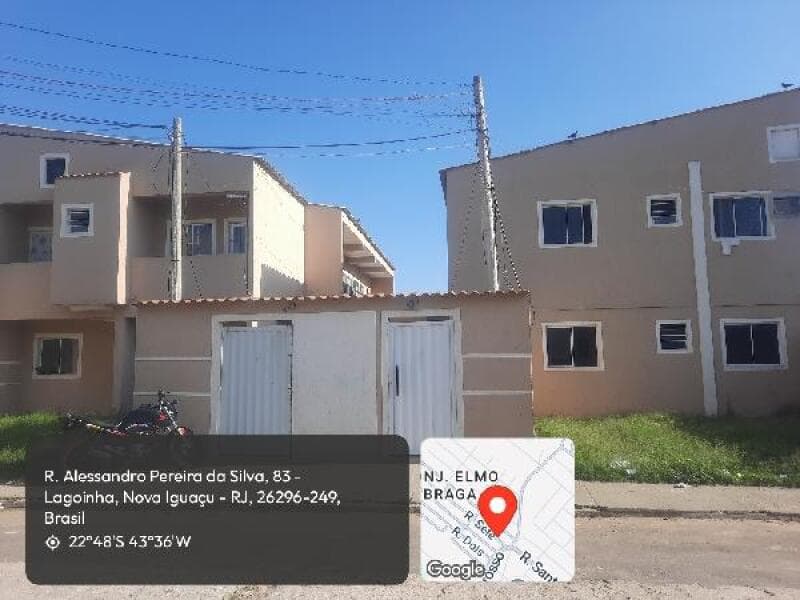 Casa em leilão extrajudicial em Lagoinha, Nova Iguaçu — Rua Alessandro Pereira Da Silva, nº 129, CS 01 QD D LT 13