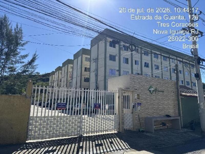 Apartamento em leilão extrajudicial em São Benedito, Nova Iguaçu — Estrada da Guarita N. 165 Apto. 302, BL 9