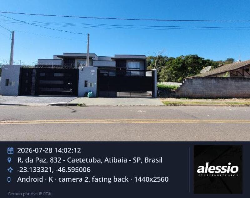 Casa em leilão extrajudicial em Recreio Maristela, Atibaia — Rua Dez N. 826, LT 3 QD 18