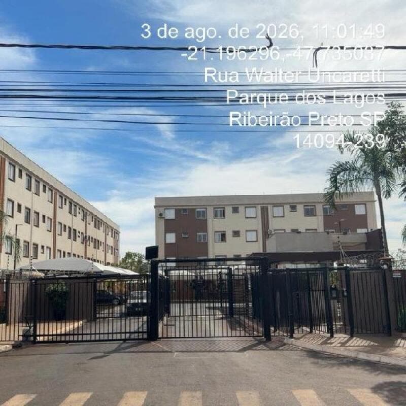 Apartamento em leilão extrajudicial em Parque dos Servidores, Ribeirão Preto — Rua Olivia Maria de Jesus, nº 2255 Apto. 21, BL B TR 3