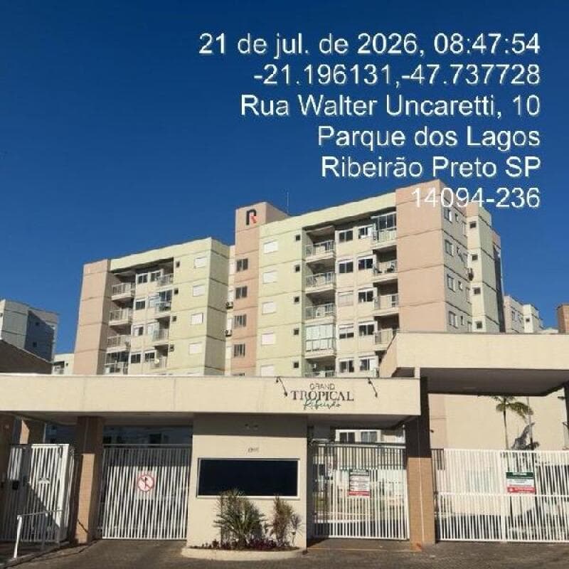 Apartamento em leilão extrajudicial em Parque dos Servidores, Ribeirão Preto — Rua Olivia Maria de Jesus, nº 1900 Apto. 803