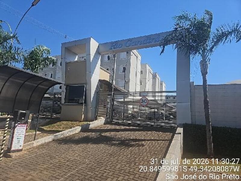 Apartamento em leilão extrajudicial em Vila Toninho, São José do Rio Preto — Rua Lauro Borges de Carvalho, nº 800 Apto. 203, BL 4