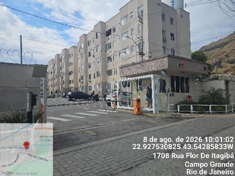 Apartamento em leilão extrajudicial em Campo Grande, Rio de Janeiro — Rua Flor de Itagiba, nº 50 Apto. 209, Bl 04