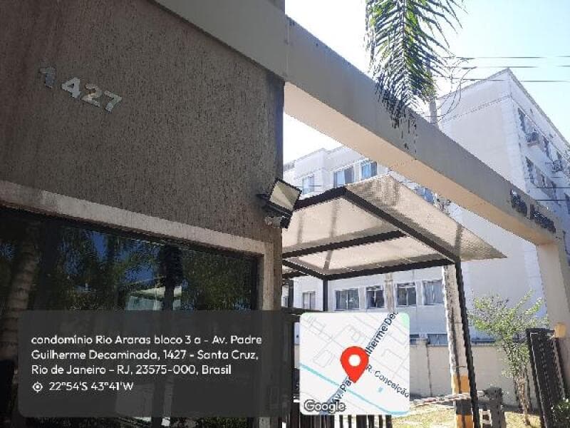 Apartamento em leilão extrajudicial em Santa Cruz, Rio de Janeiro — Avenida Padre Guilherme Decaminada, nº 1427 Apto. 503, Bl 10