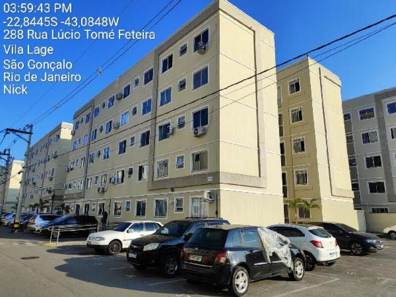 Apartamento em leilão extrajudicial em Vila Lage, São Gonçalo — Avenida Lúcio Tomé Feteira, nº 496 Apto. 506, Bl 11