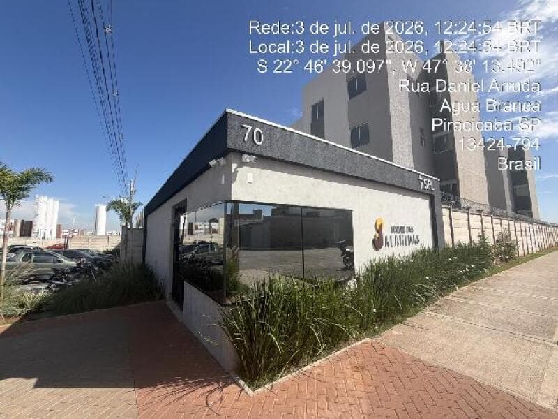 Apartamento em leilão extrajudicial em Água Branca, Piracicaba — Rua Daniel Arruda, nº 70 Apto. 11, Bl 36 Torre 12