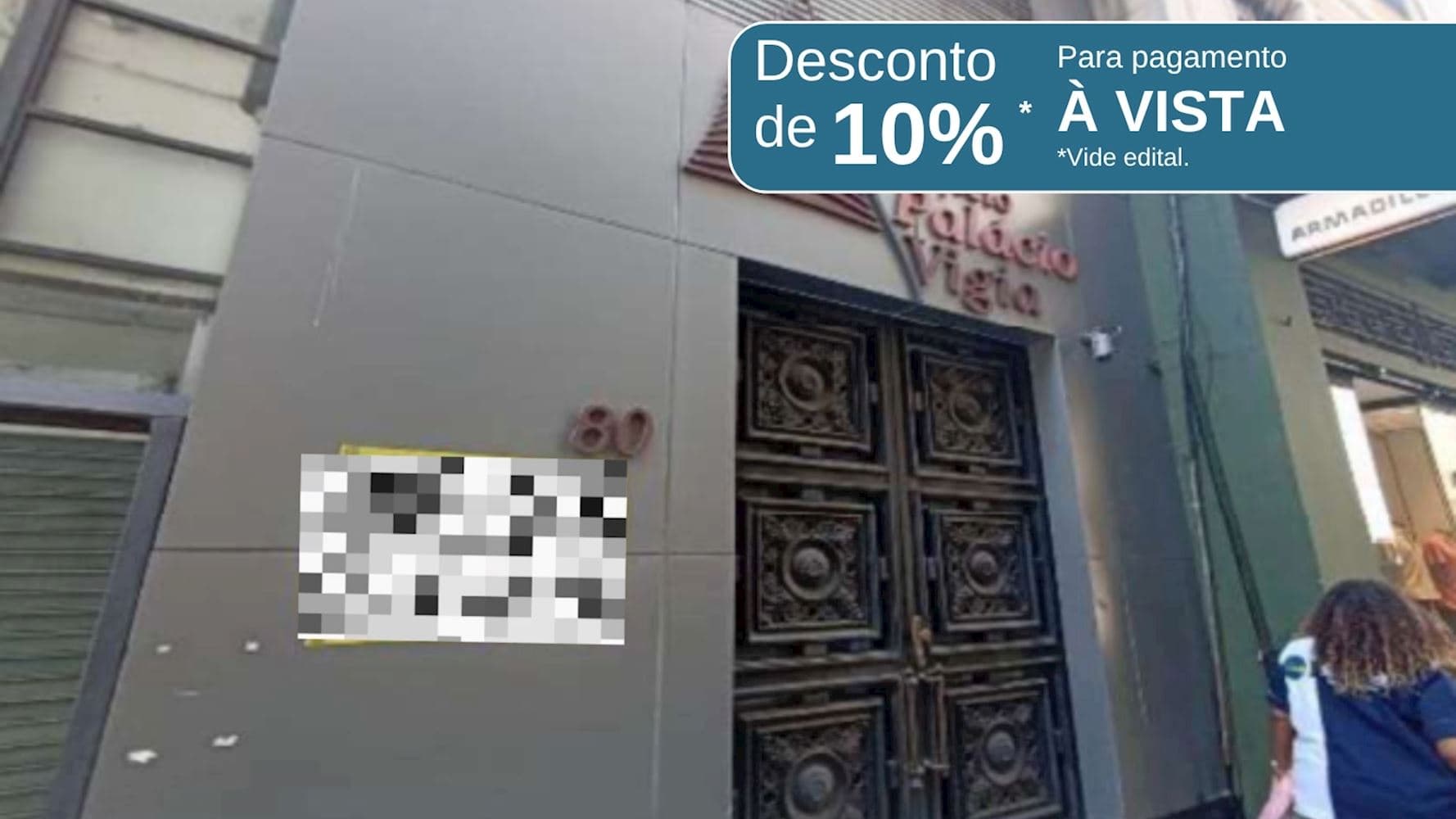 Comercial em leilão extrajudicial em Centro, Rio de Janeiro — Rua da Quitanda, nº 80