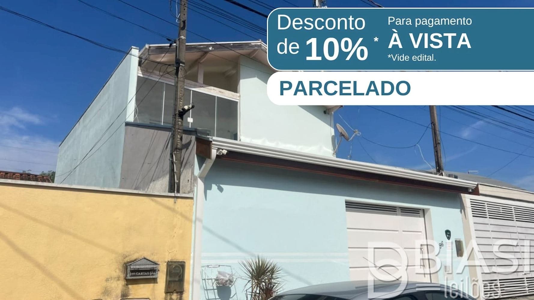 Casa em leilão extrajudicial em Loteamento Parque Centenário, Campinas — Rua Albino Correia Campos, 96