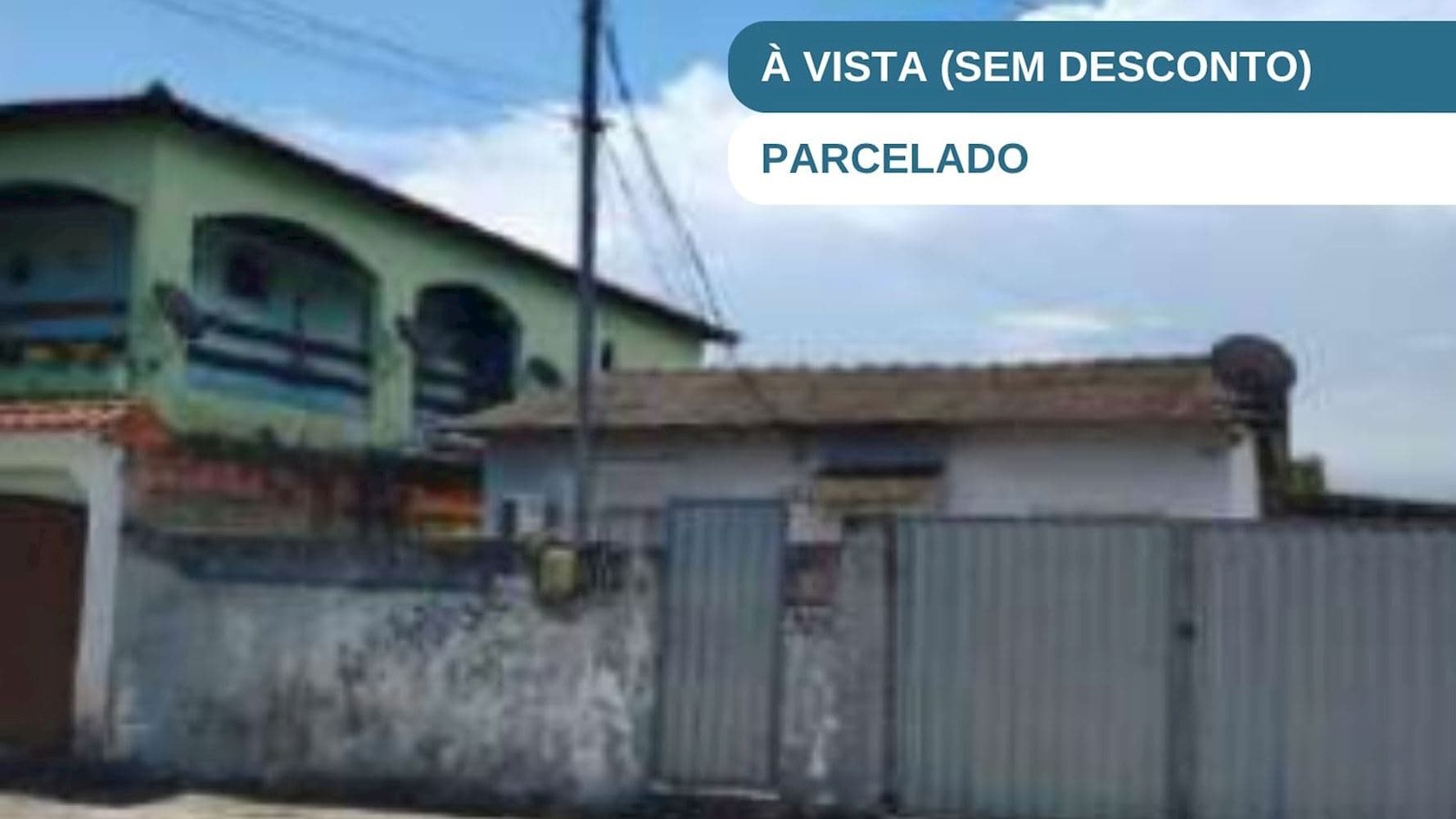 Casa em leilão extrajudicial em Jardim Catarina, São Gonçalo — Rua Américo Miranda, nº 329