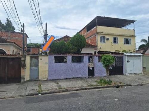 Casa em leilão extrajudicial em Rocha Miranda, Rio de Janeiro — Rua Santo Elias, 40, Casa 01, Fundos