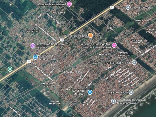 Terreno em leilão judicial em Jardim Coronel, Itanhaém — Avenida C, Itanhaém, SP