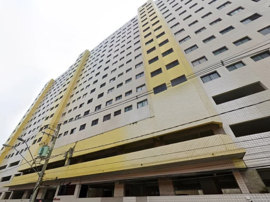 Apartamento em leilão judicial em Ocian, Praia Grande — Avenida Dom Pedro II, 766