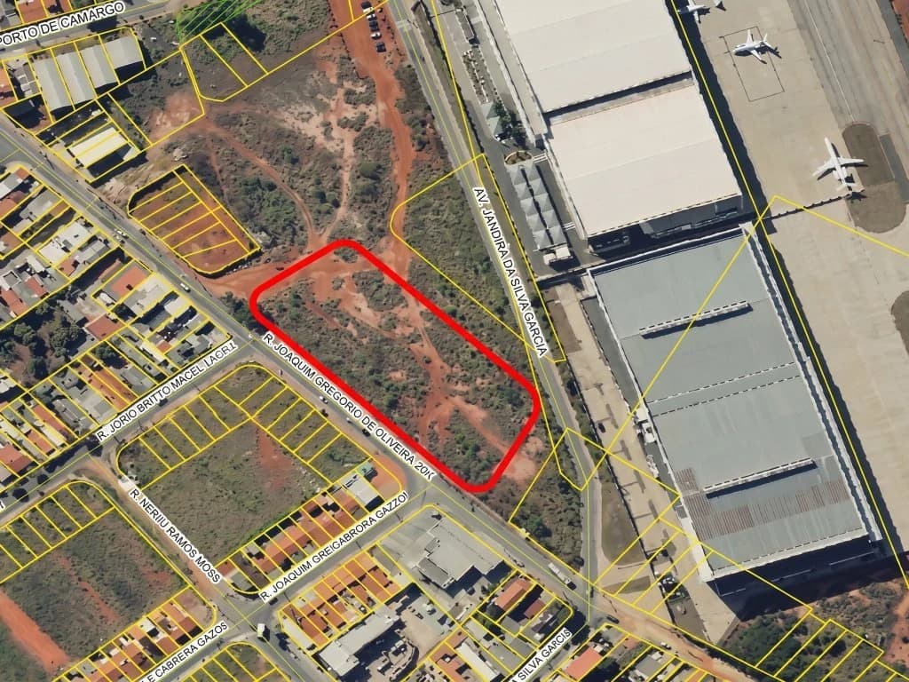 Terreno em leilão judicial em Jardim Sampaio, Sorocaba — Rua Joaquim Gregório de Oliveira, Quadra B Lote 1 a 21