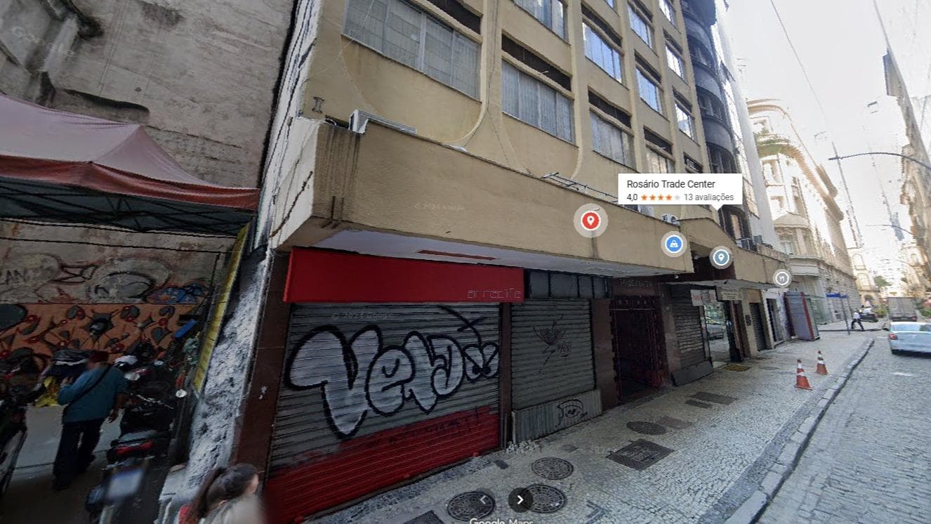 Comercial em leilão extrajudicial em Centro, Rio de Janeiro — Rua do Rosário, 61