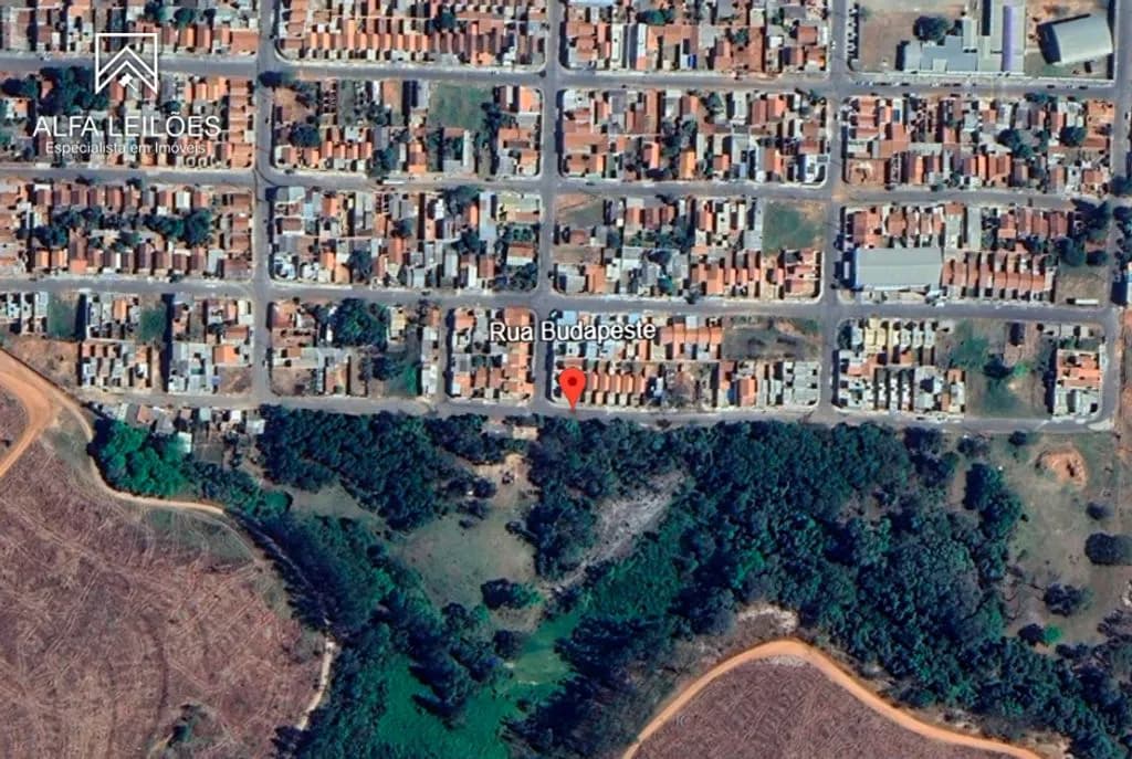 Terreno em leilão judicial em Parque Pampulha, Agudos — Rua Budapeste, Parque Pampulha