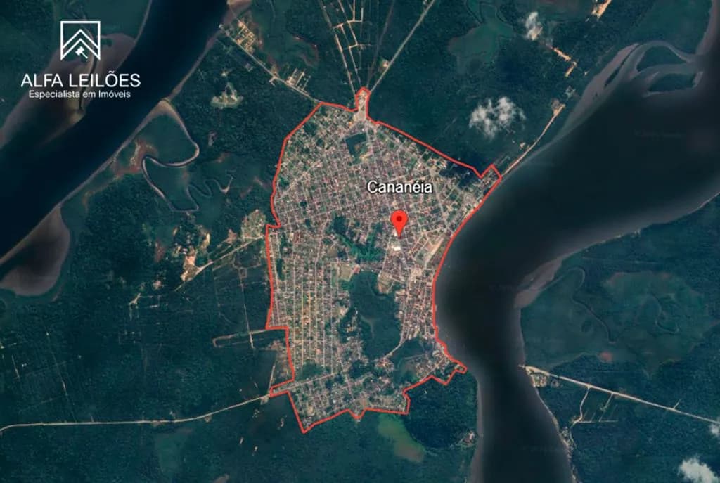 Terreno em leilão judicial em Jardim Rio Branco, Cananéia — Lote de terreno sob nº 08, da quadra nº 06, Parque Náutico/Sítio Duarte