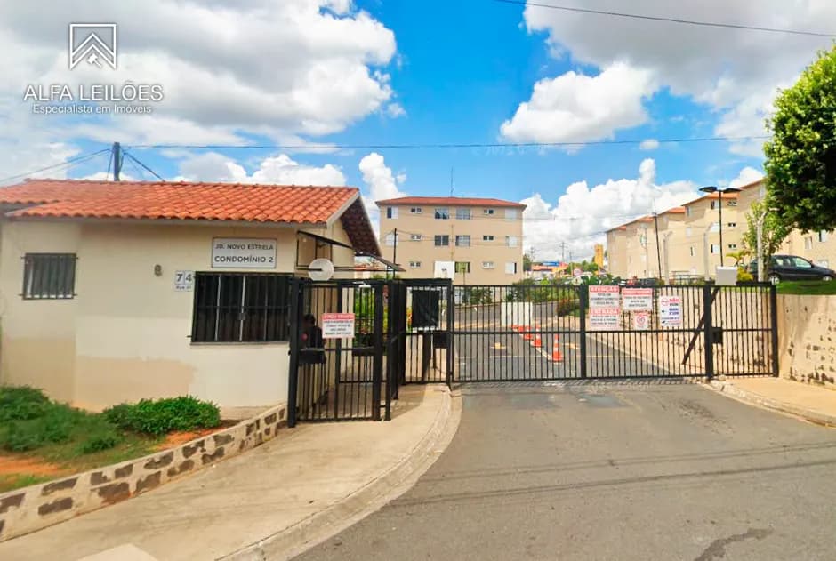 Apartamento em leilão judicial em Jardim Novo Estrela, Hortolândia — Rua Três, nº 94 Apartamento nº 14, bloco 6
