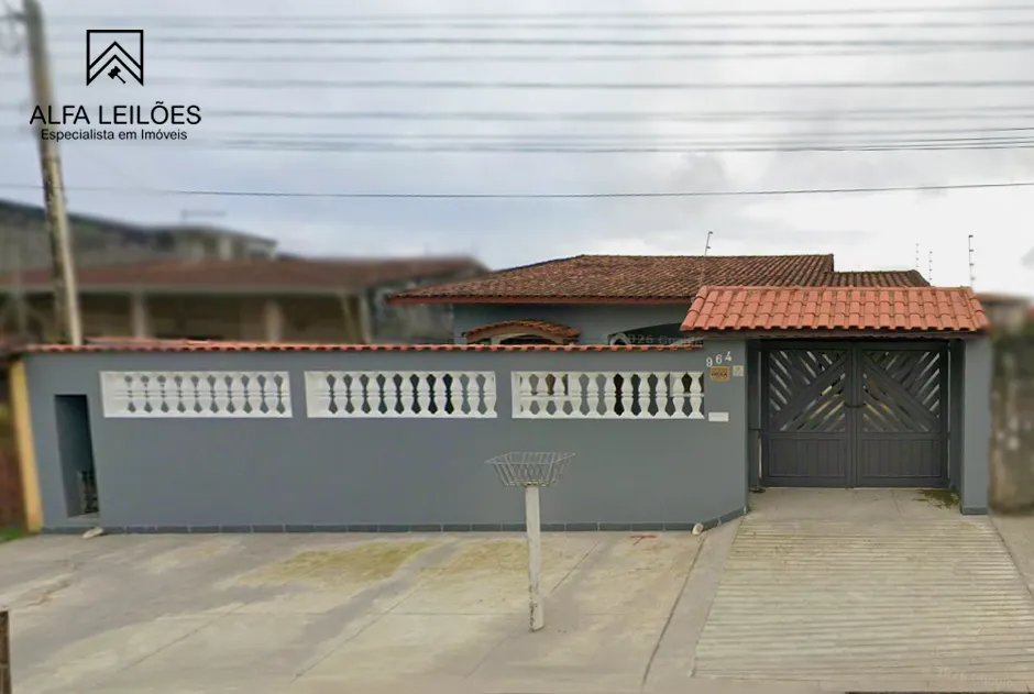 Casa em leilão judicial em Cibratel II, Itanhaém — Rua Iguaçu, n° 964