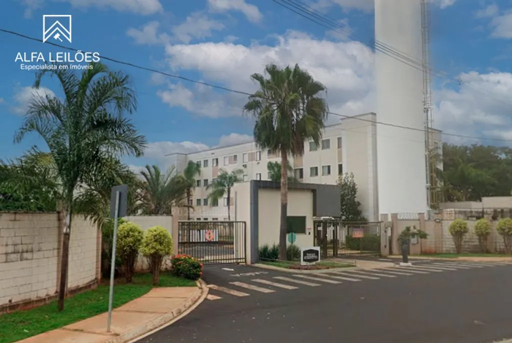 Apartamento em leilão judicial em Residencial Jequitibá, Ribeirão Preto — Avenida Professora Edul Rangel Rabello, n° 1650, Apartamento nº 105, Bloco 06 do Condomínio Parque Romanetto