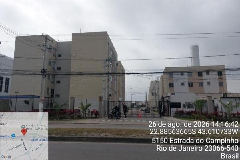 Apartamento em leilão extrajudicial em Campo Grande, Rio de Janeiro — Estrada do Campinho, N. 5150, Apto. 101, BL 18