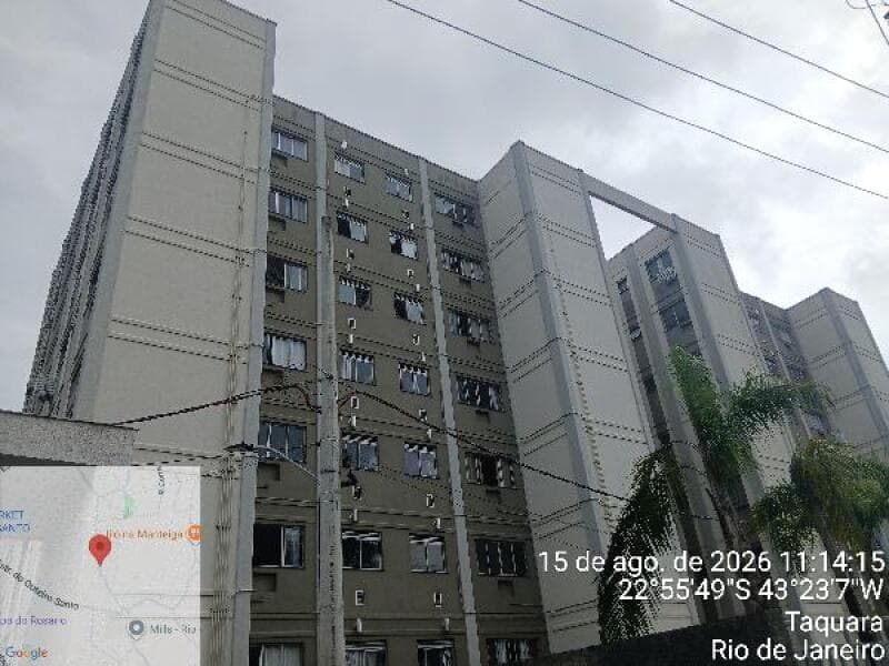 Apartamento em leilão extrajudicial em Taquara, Rio de Janeiro — Estrada Mapua, nº 691, Apto. 706, Bloco 3