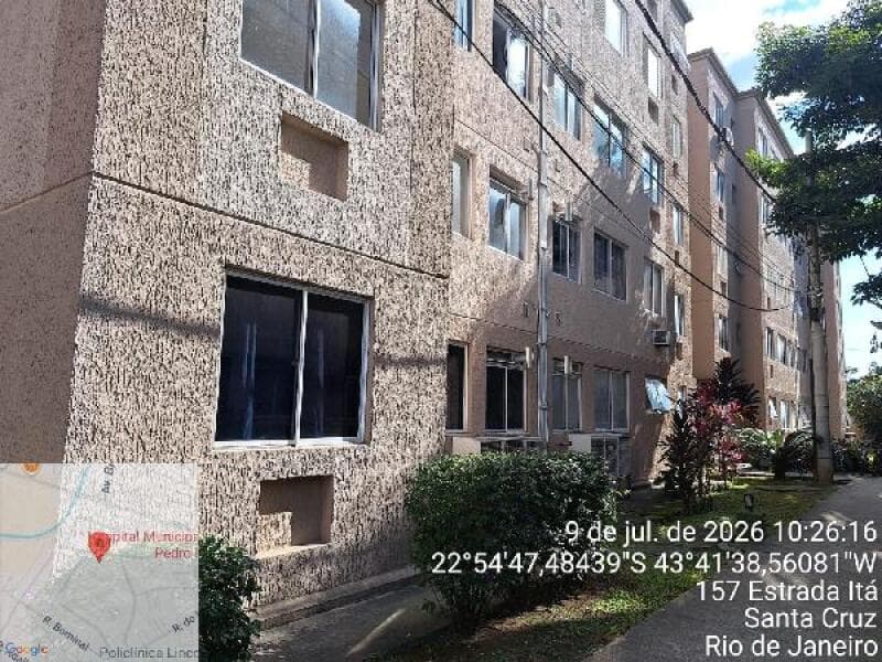 Apartamento em leilão extrajudicial em Santa Cruz, Rio de Janeiro — RUA DOS JESUITAS, N. 551, Apto. 302, BL 07 LT 1