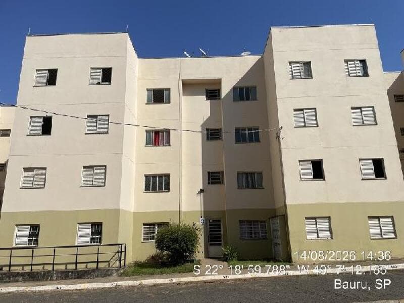 Apartamento em leilão extrajudicial em Núcleo Habitacional Vereador Edson Francisco da Silva, Bauru — RUA MANOEL RODRIGUES MADURO, N. 3-25, Apto. 23, ANDAR 2 TIPO II BL 23