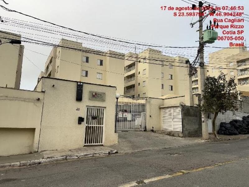 Apartamento em leilão extrajudicial em Jardim Rio das Pedras, Cotia — RUA GAGLIARI, N. 45, Apto. 32, TIPO 2 PAV 4 ANDAR 3 INF BL 03