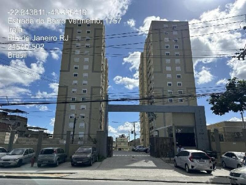 Apartamento em leilão extrajudicial em Colégio, Rio de Janeiro — Estrada do Barro Vermelho, nº 1757, Apto. 105, BL 02