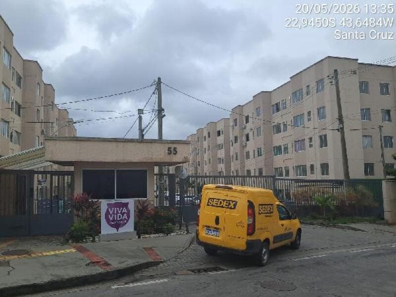 Apartamento em leilão extrajudicial em Santa Cruz, Rio de Janeiro — Rua Aporuna, nº 111, Apto. 111, BL 05