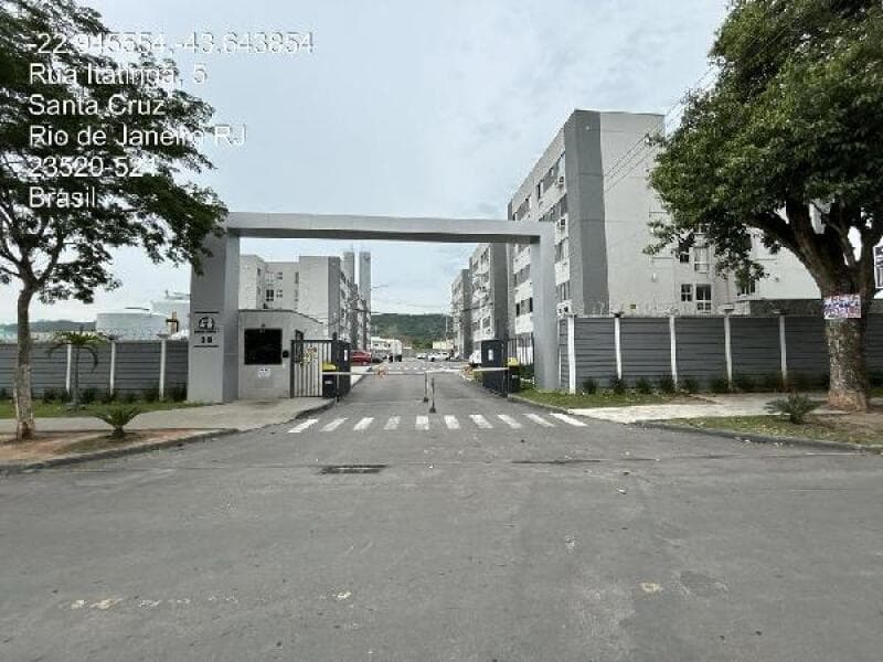 Apartamento em leilão extrajudicial em Santa Cruz, Rio de Janeiro — Rua Itatinga, nº 30, Apto. 503, LT 1 BL 06 VG 38