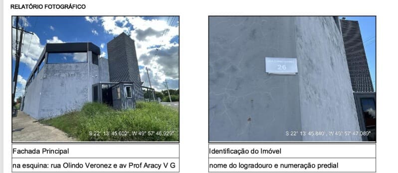 Prédio em leilão extrajudicial em Jardim Acapulco, Marília — Rua Olindo Veronez, nº 26