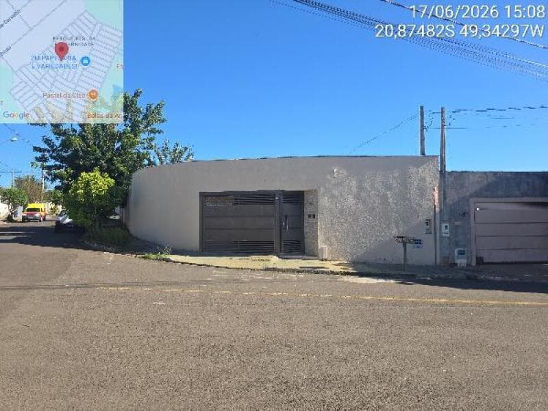 Casa em leilão extrajudicial em Parque Residencial Damha V, São José do Rio Preto — Rua Linda Thome Trabulsi, nº 439