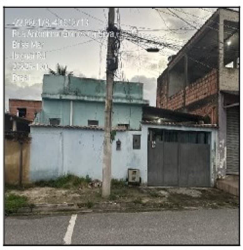 Casa em leilão extrajudicial em Brisa Mar, Itaguaí — Rua Antonina Gomes Da Silva, SN- LOTE 12 QUADRA 133