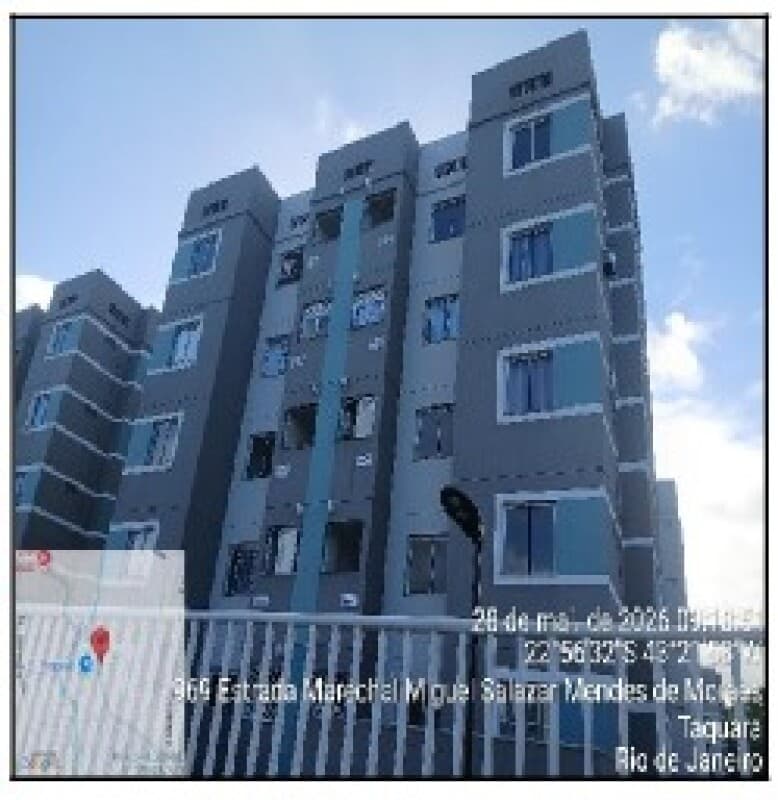 Apartamento em leilão extrajudicial em Taquara, Rio de Janeiro — Estrada Marechal Miguel Salazar Mendes de Moraes, 969- Apto. 414, BL 6 LT 1
