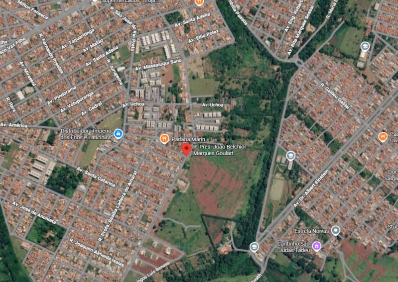 Terreno em leilão judicial em Araraquara — Rua Presidente João Belchior Marques Goulart