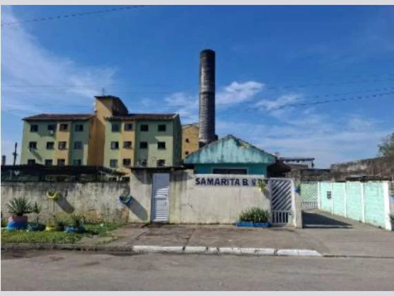 Apartamento em leilão extrajudicial em Vila Iolanda, São Vicente — Rua Eremita Santana Do Nascimento, 37, Apartamento Nº 24, 1° Andar