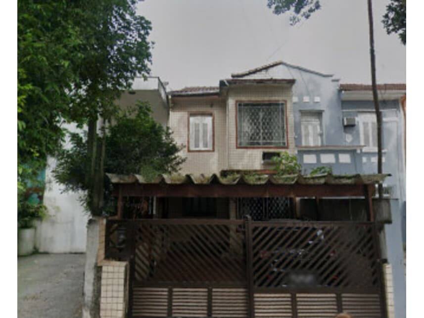 Casa em leilão judicial em Gonzaga, Santos — Rua Goiás, 163