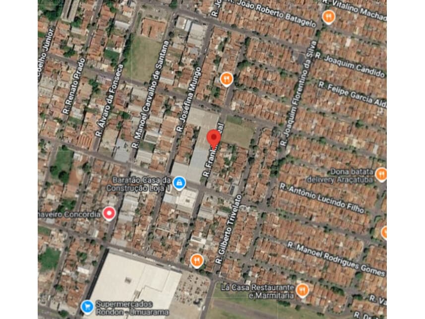 Terreno em leilão judicial em Jardim Umuarama, Araçatuba — Rua Franklin Leal, s/n - Lote 06 Quadra 68
