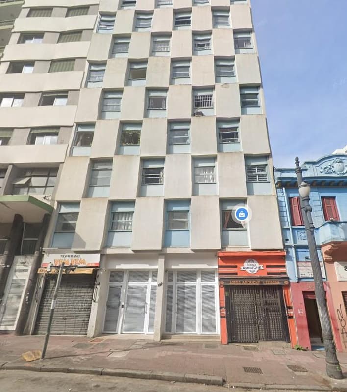 Apartamento em leilão extrajudicial em República, São Paulo — Largo do Arouche, nº 197, Apto nº 607