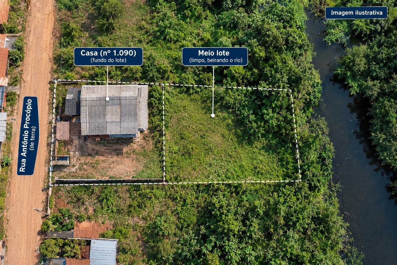 Casa em leilão judicial em Bopiranga, Itanhaém — R. Antônio Procópio