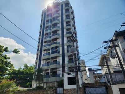 Apartamento em leilão judicial em Jardim Três Marias, Guarujá — Rua Ignácio Miguel Estefno, nº 488, Apto. nº 41
