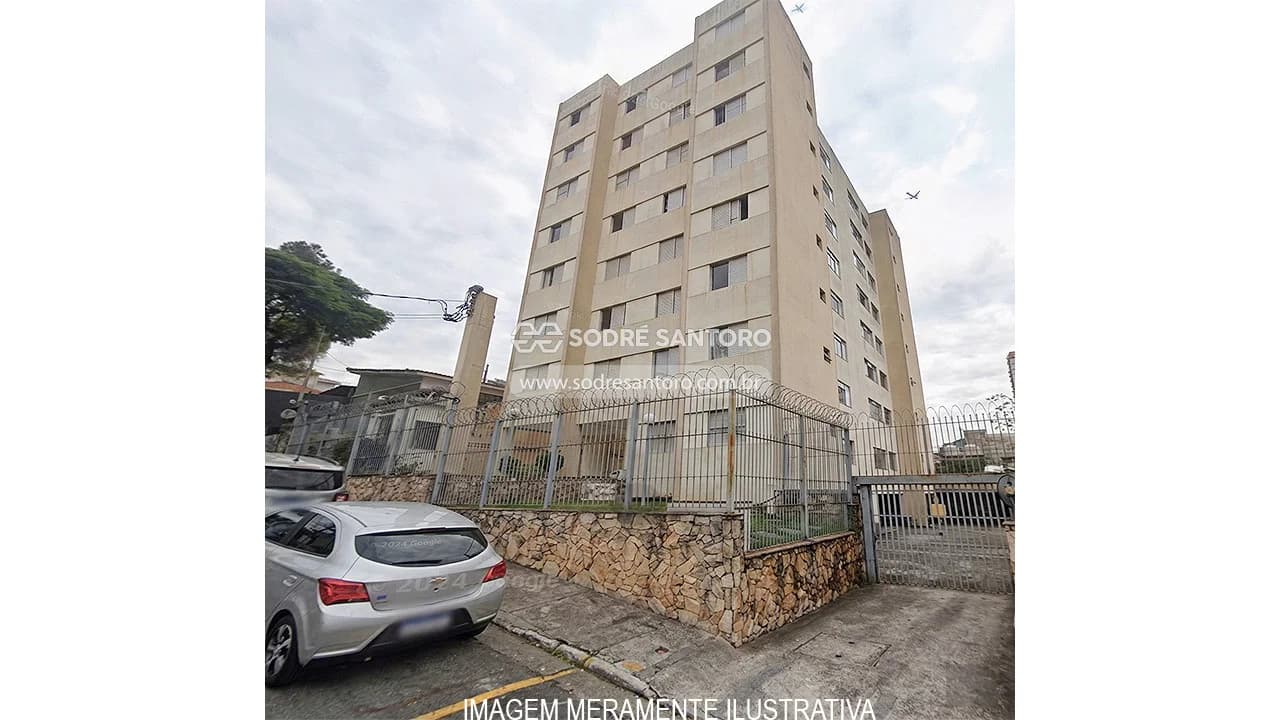 Apartamento em leilão judicial em Tucuruvi, São Paulo — Rua Carlos Gomes, 68, Ed. Colinas da Cantareira - 7° andar - apto. 73